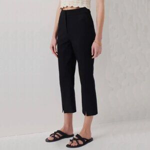 Derek Lam 10 Crosby Front Slit Crop Pants